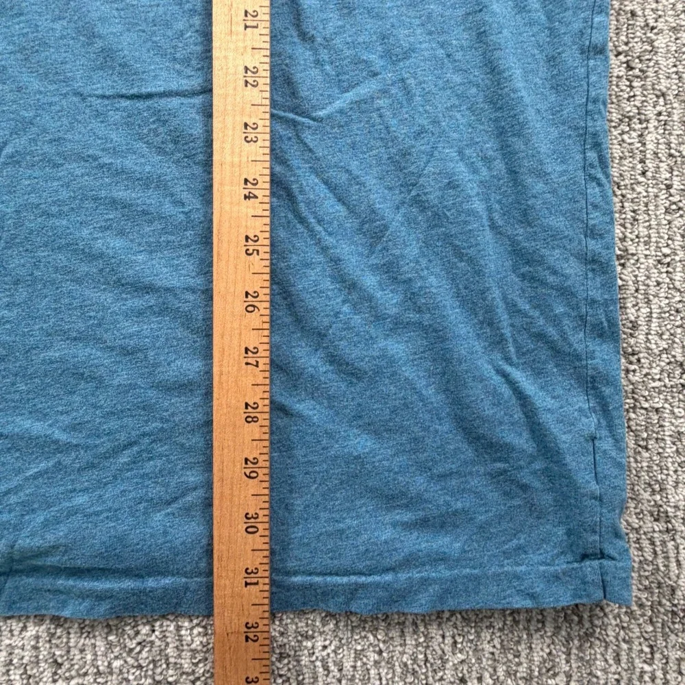 Polo Ralph Lauren T-Shirt Mens 3XLT Blue Heathered Pocket Short Sleeve Tee